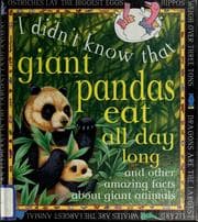 Tapa de Giant pandas eat all day long