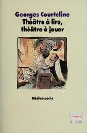 Tapa de Théâtre à lire, théâtre à jouer