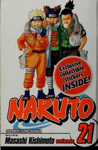 Tapa de Naruto, vol. 21