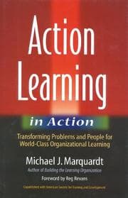Tapa de Action learning in action