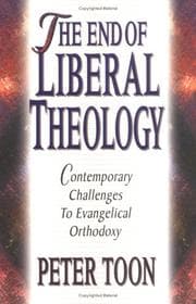 Tapa de The end of liberal theology