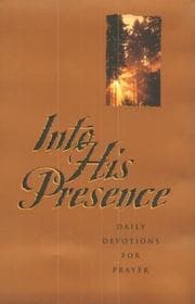 Tapa de Into His presence