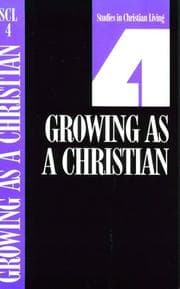 Tapa de Growing as a Christian