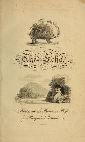 Tapa de The echo