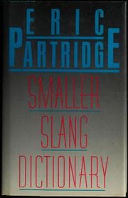 Tapa de Smaller slang dictionary