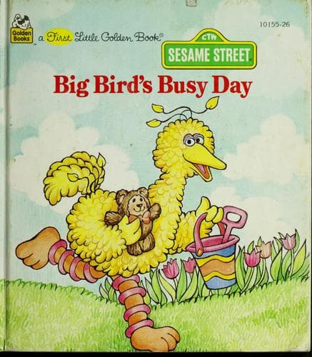 Tapa de Big Bird's busy day