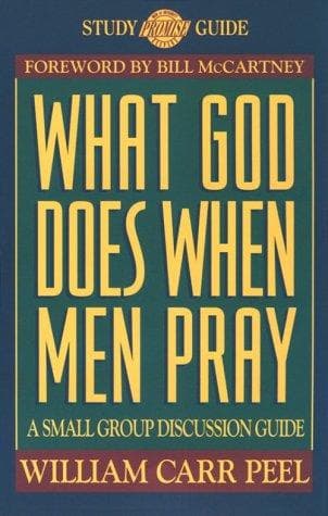 Tapa de What God does when men pray