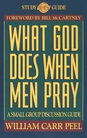 Tapa de What God does when men pray