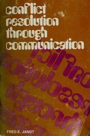 Tapa de Conflict resolution through communication