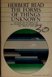 Tapa de The forms of things unknown