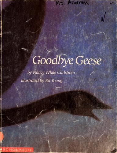Tapa de Goodbye, geese