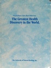 Tapa de The greatest health discovery