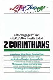Tapa de A NavPress Bible study on the book of 2 Corinthians