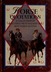 Tapa de Horse quotations