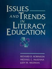 Tapa de Issues and trends in literacy education