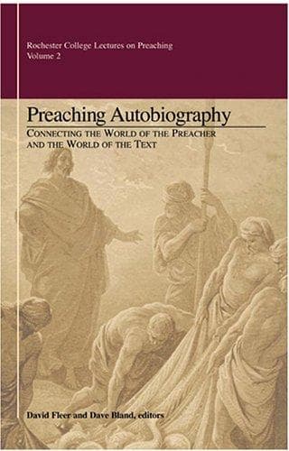 Tapa de Preaching autobiography