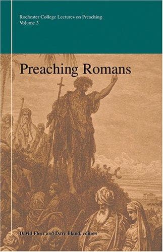 Tapa de Preaching Romans