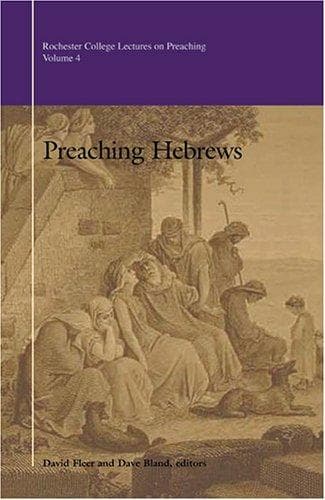 Tapa de Preaching Hebrews