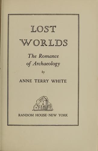 Tapa de Lost worlds;