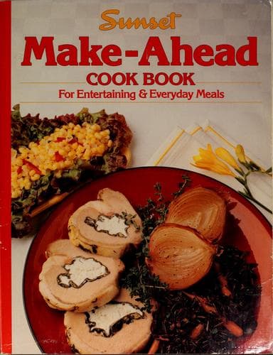 Tapa de Make-ahead cook book