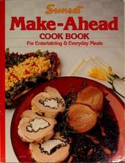 Tapa de Make-ahead cook book