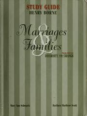 Tapa de Marriages and families
