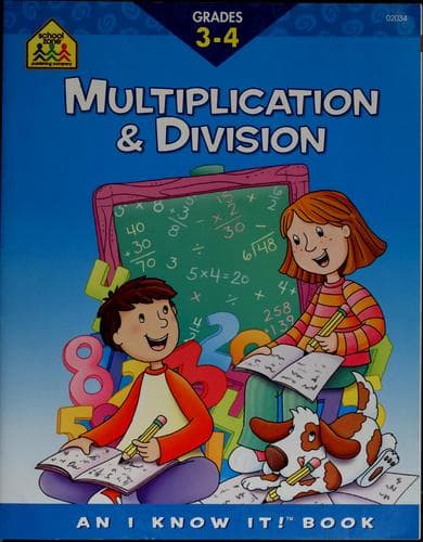 Tapa de Multiplication & division