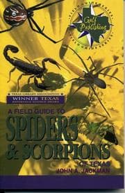 Tapa de A Field Guide to Spiders and Scorpions of Texas (Gulf Publishing Field Guide Series)
