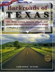 Tapa de Backroads of Texas