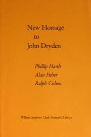 Tapa de New homage to John Dryden
