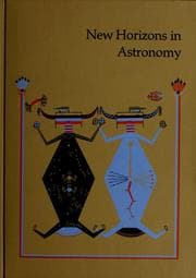 Tapa de New horizons in astronomy