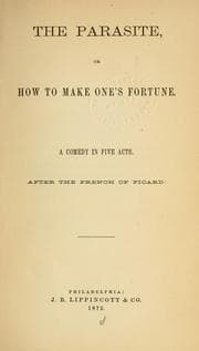 Tapa de The Parasite, or, How to make one's fortune