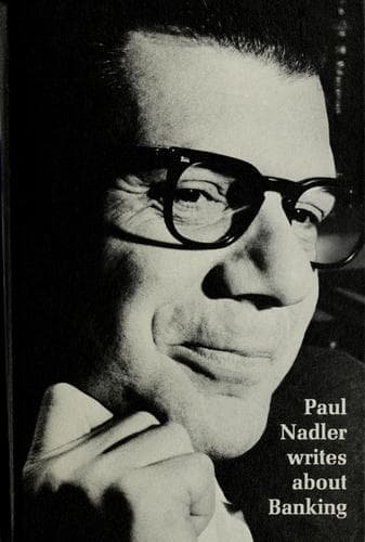 Tapa de Paul Nadler writes about banking
