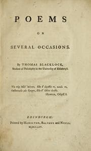 Tapa de Poems on several occasions