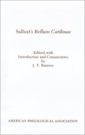 Tapa de Sallust's Bellum Catilinae