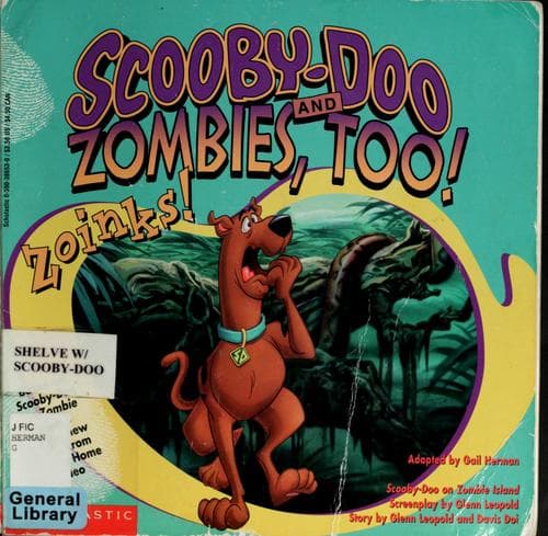 Tapa de Scooby-Dooby and zombies, too!
