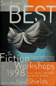 Tapa de Scribner's best of the fiction workshops, 1998
