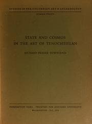 Tapa de State and cosmos in the art of Tenochtitlan