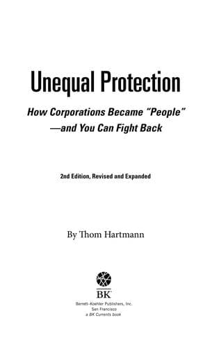 Tapa de Unequal Protection