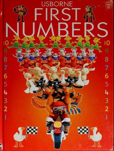 Tapa de Usborne first numbers
