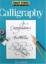 Tapa de Calligraphy