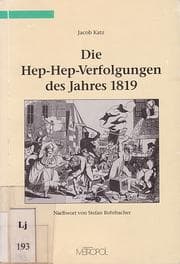 Tapa de Die  Hep-Hep-Verfolgungen des Jahres 1819