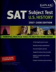 Tapa de SAT subject test
