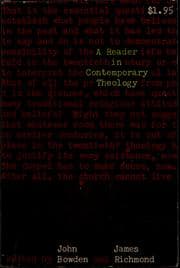 Tapa de A reader in contemporary theology