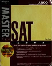 Tapa de Master the SAT 2003