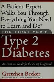 Tapa de The first year--type 2 diabetes