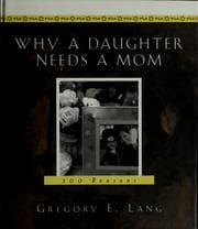 Tapa de Why a daughter needs a mom