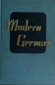 Tapa de Modern German