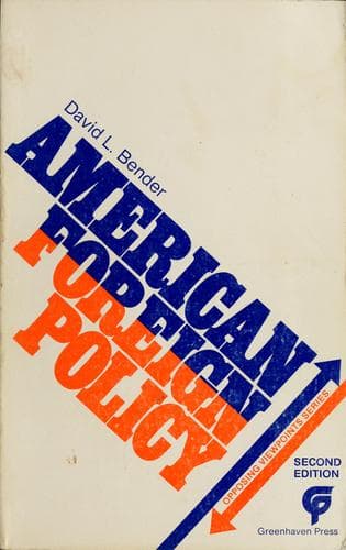 Tapa de American foreign policy