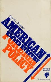 Tapa de American foreign policy